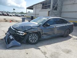 Volkswagen salvage cars for sale: 2019 Volkswagen Jetta SEL