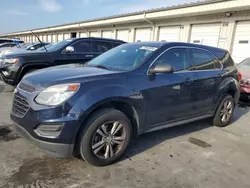 Salvage cars for sale at Louisville, KY auction: 2016 Chevrolet Equinox LS