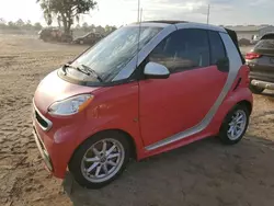 Salvage cars for sale from Copart Arcadia, FL: 2013 Smart Fortwo Passion