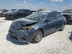 Salvage cars for sale at Taylor, TX auction: 2014 Toyota Corolla L