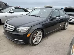 Salvage cars for sale at Arcadia, FL auction: 2011 Mercedes-Benz C300