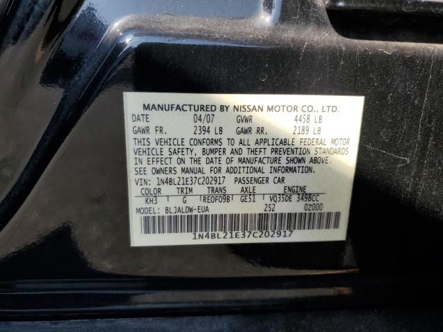 2007 Nissan Altima 3.5SE