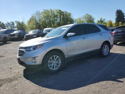 Salvage cars for sale at Portland, OR auction: 2018 Chevrolet Equinox LT