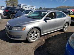 Vehiculos salvage en venta de Copart Albuquerque, NM: 2013 Volkswagen Passat SE