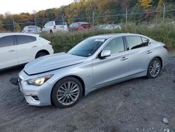 Infiniti salvage cars for sale: 2018 Infiniti Q50 Luxe