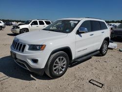 Vehiculos salvage en venta de Copart Houston, TX: 2015 Jeep Grand Cherokee Limited