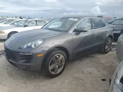 Salvage cars for sale at Riverview, FL auction: 2016 Porsche Macan S