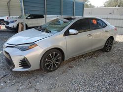 Toyota Corolla salvage cars for sale: 2017 Toyota Corolla L