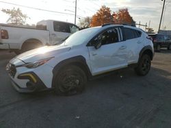 Subaru salvage cars for sale: 2024 Subaru Crosstrek Sport