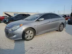 Salvage cars for sale at Haslet, TX auction: 2012 Hyundai Sonata Hybrid