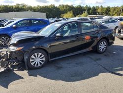 Salvage cars for sale from Copart Exeter, RI: 2022 Toyota Camry LE