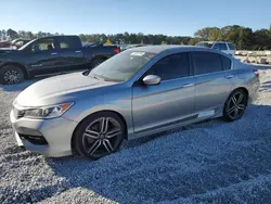 Flood-damaged cars for sale at auction: 2017 Honda Accord Sport