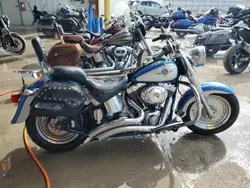 Salvage motorcycles for sale at Riverview, FL auction: 2005 Harley-Davidson Flstf