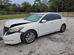 Honda Vehiculos salvage en venta: 2012 Honda Accord EXL