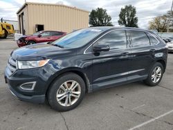 Salvage cars for sale at Moraine, OH auction: 2016 Ford Edge SEL