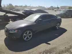 Salvage cars for sale at Martinez, CA auction: 2009 Audi A5 Quattro