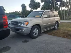 2000 Lexus LX 470 en venta en Riverview, FL