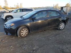 Salvage cars for sale from Copart Arlington, WA: 2014 Toyota Corolla L