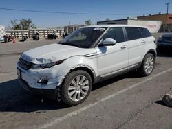 Salvage cars for sale at Anthony, TX auction: 2015 Land Rover Range Rover Evoque Prestige Premium