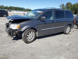 Salvage cars for sale at Dunn, NC auction: 2015 Chrysler Town & Country Touring