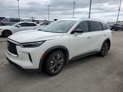 Salvage cars for sale at Fort Pierce, FL auction: 2024 Infiniti QX60 Luxe