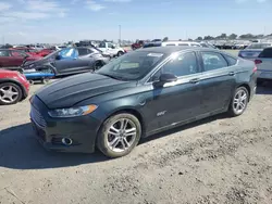 Ford salvage cars for sale: 2015 Ford Fusion Titanium Phev