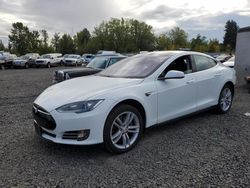 Salvage cars for sale at Portland, OR auction: 2013 Tesla Model S