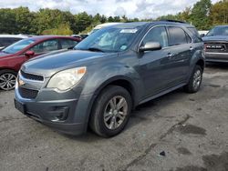 Salvage cars for sale at Exeter, RI auction: 2012 Chevrolet Equinox LT