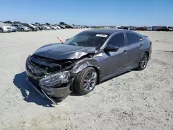 Honda salvage cars for sale: 2019 Honda Civic EX