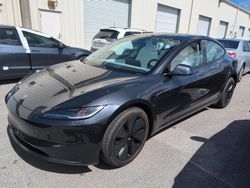 2024 Tesla Model 3 en venta en Riverview, FL