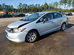 Honda salvage cars for sale: 2012 Honda Civic LX