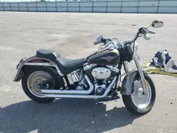 Salvage motorcycles for sale at Dunn, NC auction: 2004 Harley-Davidson Flstf