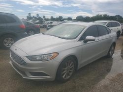 Salvage cars for sale at Riverview, FL auction: 2017 Ford Fusion SE