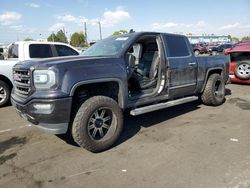 Salvage cars for sale from Copart Denver, CO: 2016 GMC Sierra K1500 SLT