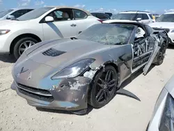 Flood-damaged cars for sale at auction: 2014 Chevrolet Corvette Stingray Z51 2LT