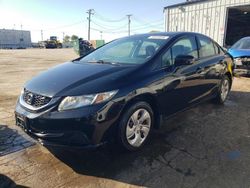 Salvage cars for sale at Chicago Heights, IL auction: 2014 Honda Civic LX