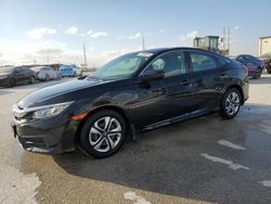 Salvage cars for sale from Copart Haslet, TX: 2017 Honda Civic LX