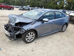 Salvage cars for sale from Copart Ocala, FL: 2020 Toyota Corolla LE