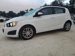 Copart select cars for sale at auction: 2015 Chevrolet Sonic LT