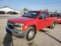 Salvage cars for sale at Pekin, IL auction: 2005 Chevrolet Colorado