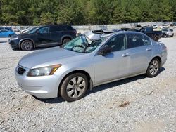 Salvage cars for sale at Gainesville, GA auction: 2008 Honda Accord EX