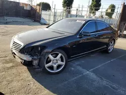 Salvage cars for sale at Wilmington, CA auction: 2012 Mercedes-Benz S 550