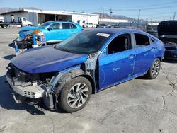 Salvage cars for sale at Sun Valley, CA auction: 2018 Honda Civic EX