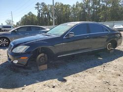 Salvage cars for sale at Savannah, GA auction: 2007 Mercedes-Benz S 550 4matic