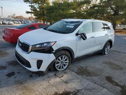 Salvage cars for sale at Lexington, KY auction: 2019 KIA Sorento LX