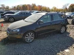 Salvage cars for sale at Chalfont, PA auction: 2014 Volkswagen Jetta TDI