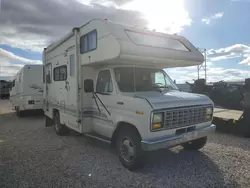 Salvage trucks for sale at Casper, WY auction: 1991 Ford Econoline E350 Cutaway Van