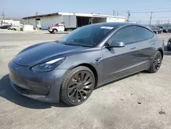 2022 Tesla Model 3 en venta en Sun Valley, CA