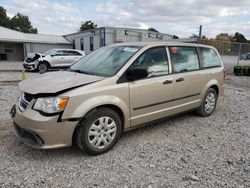 Salvage cars for sale at Prairie Grove, AR auction: 2015 Dodge Grand Caravan SE