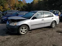 Honda salvage cars for sale: 2005 Honda Civic DX VP